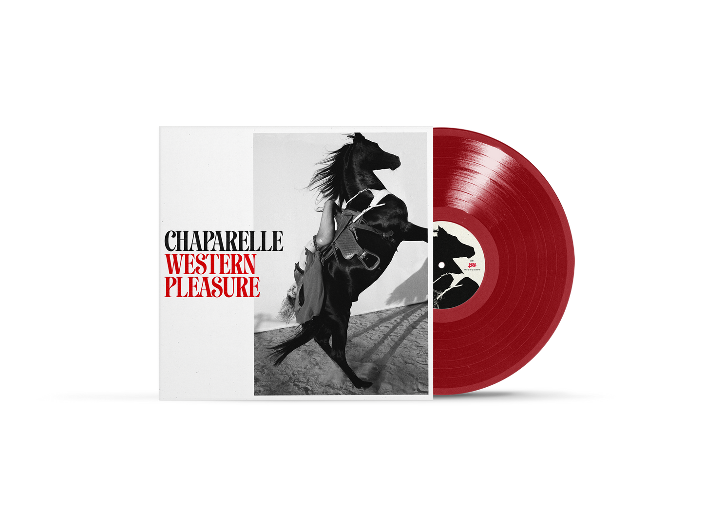 Chaparelle “Western Pleasure” Apple Red Vinyl LP